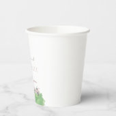 Pink let’s par t-shirt Golf Verjaardag Papieren Bekers (Links)