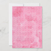 Pink Let's Flamingle Floral Foliage Foto Birthday Kaart (Achterkant)