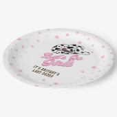 Pink Let's Go Meisjes Nashville Cowgirl Bacheloret Papieren Bordje (Gekanteld)