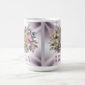 Pink Libra Glyph Lavender Morphing Mug Magische Mok (Midden)