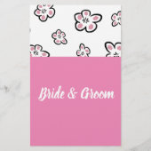 PINK LIEFDE HIJ ZEI DAT ZE KAART VAN DE SHOWER GAM (Achterkant)