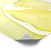 PinK Life geeft u citroenen Make liemonade quote Poster (Hoek)