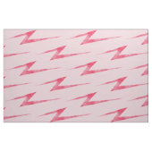 Pink Lightning Bolts Fabric Stof (Fat Quarter)