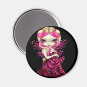 "Pink Lightning" magneet (Voorkant / Achterkant)