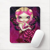 "Pink Lightning" Mousepad Muismat (Met muis)