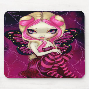 "Pink Lightning" Mousepad Muismat