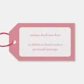 Pink Lilacs by Vincent van Gogh, Still Life Flower Cadeaulabel (Achterkant Horizontaal)