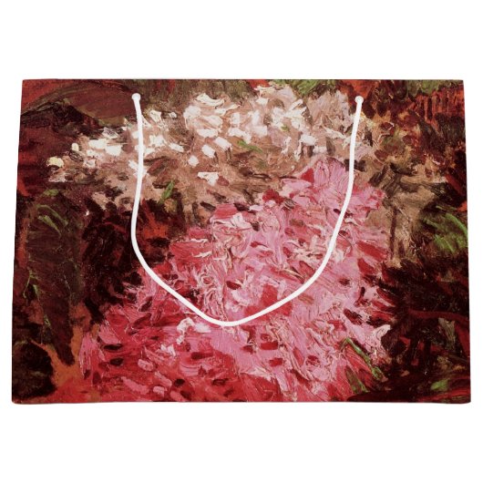 Pink Lilacs by Vincent van Gogh, Still Life Flower Groot Cadeauzakje (Voorkant)