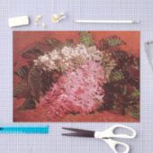 Pink Lilacs by Vincent van Gogh, Still Life Flower Tissuepapier (Craft)