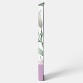 Pink Lillies MagSafe Tough Samsung Galaxy Hoesje (Linkerkant)