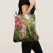 Pink Lillies Tote Bag (Dichtbij)