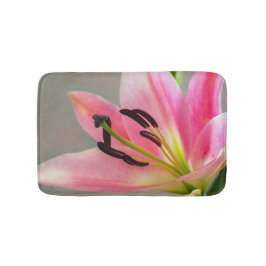 Pink Lily Bath mat