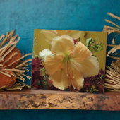 Pink Lily Bouquet Plaque Fotoplaat (Zijkant)