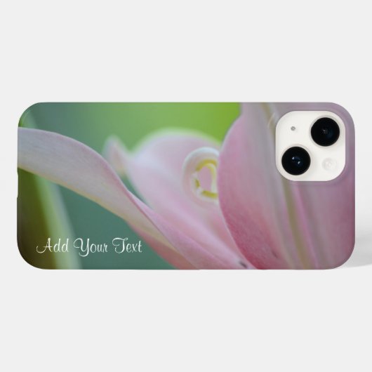 Pink Lily by Shirley Taylor Case-Mate iPhone Case (Achterkant (horizontaal))