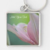 Pink Lily by Shirley Taylor Sleutelhanger (Voorkant)