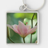 Pink Lily by Shirley Taylor Sleutelhanger (Voorkant)