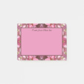 Pink Lily Fusion Kaleidoscope Post-it® Notes (Voorkant)