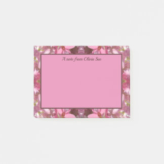 Pink Lily Fusion Kaleidoscope Post-it® Notes
