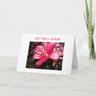Pink Lily & Roos, het gaat goed Kaart