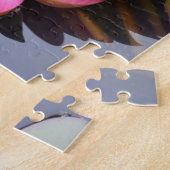 Pink Lilypad Lily Flower Natuur Legpuzzel (Zijkant)