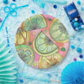 Pink Limey Paper Party Bord (Feest)