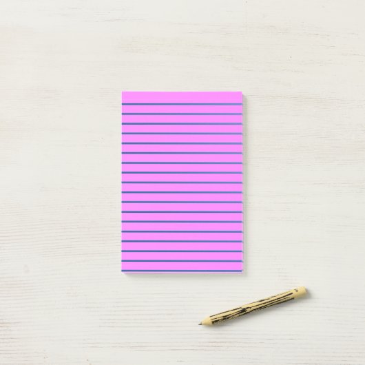 Pink Lined Notes (Op bureau)