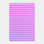Pink Lined Notes (Voorkant)