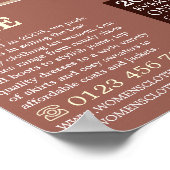 Pink Lingerie, Women's Clothing Store Advert Poster (Hoek)