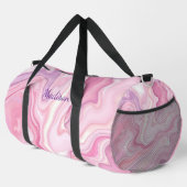 Pink Liquid Abstract Design Plunjezak (Rechterhoek)