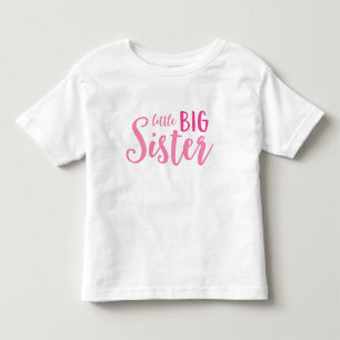 Pink Little Big Sister Peuter Pullover Hoodie