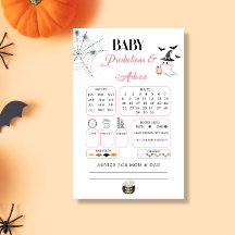 Pink Little Boo Baby Voorspellingen Advies Kaart