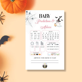 Pink Little Boo Baby Voorspellingen Advies Kaart