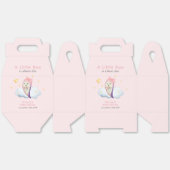 Pink Little Boo Bow Ghost Girl Baby shower Bedankdoosjes (Ongevouwen)