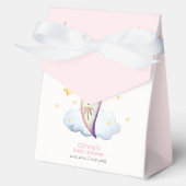 Pink Little Boo Bow Ghost Halloween Baby shower Bedankdoosjes (Voorkant)