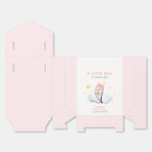 Pink Little Boo Bow Ghost Halloween Baby shower Bedankdoosjes (Ongevouwen)