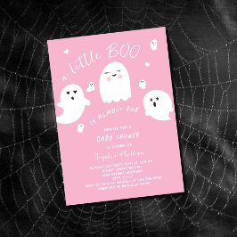 Pink Little Boo is te danken aan Halloween Baby sh Kaart