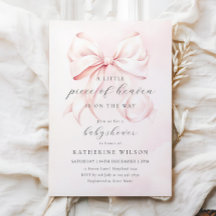 Pink Little Piece of Heaven Baby Shower