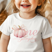Pink Little Pumpkin 1st Birthday Shirt