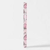 Pink Lollipops, Heart Lollipops, Lollipop Pattern iPhone Hoesje (Linkerkant)