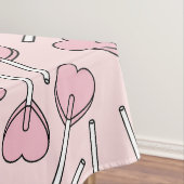 Pink Lollipops, Heart Lollipops, Lollipop Pattern Tafelkleed (Voorbeeld)