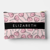 Pink Lollipops, Heart Lollipops, Lolly, Your Name Etui (Achterkant)