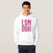 Pink London Hoodie (Voorkant volledig)