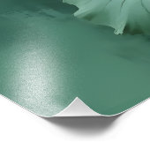 Pink Lotus Artwork  Foto Afdruk (Hoek)