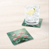 Pink Lotus Artwork  Kartonnen Onderzetters (Insitu)