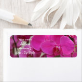 Pink Lotus Blossom addres labels (Insitu)
