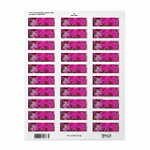 Pink Lotus Blossom addres labels (Full Sheet)