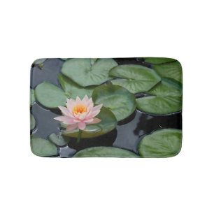 Pink Lotus Flower Badmat