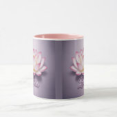 Pink Lotus Flower Meditation Mug Mok (Midden)
