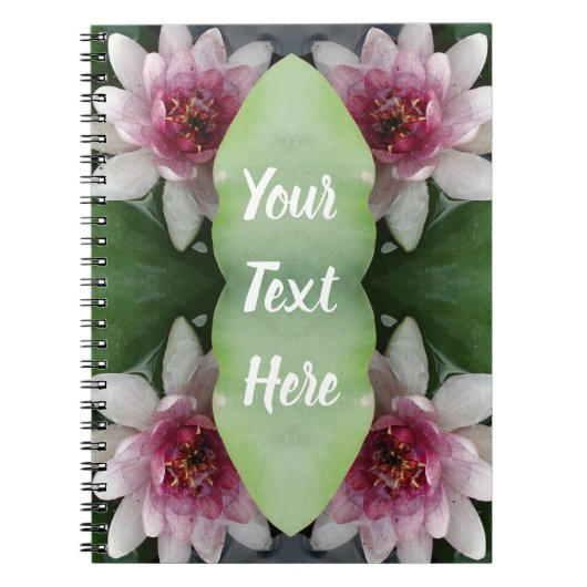 Pink Lotus Flowers Notitieboek (Voorkant)