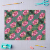 Pink Lotus - Weefselpapier Tissuepapier (Craft)